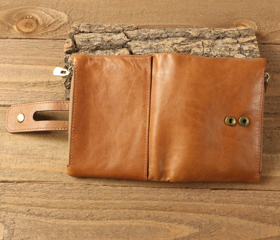 Leather RFID Wallet: Engraved Bifold Wallet