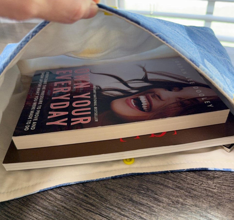 Handmade Quilted Cotton Shoulder Bag