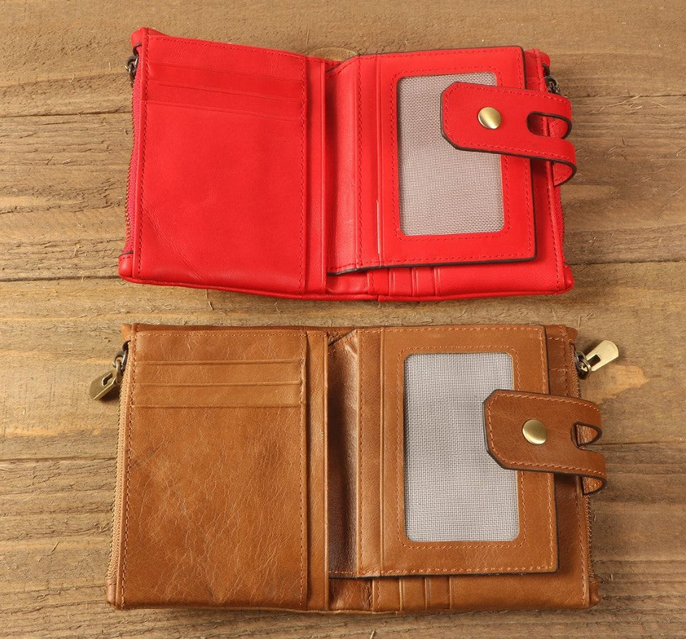 Leather RFID Wallet: Engraved Bifold Wallet
