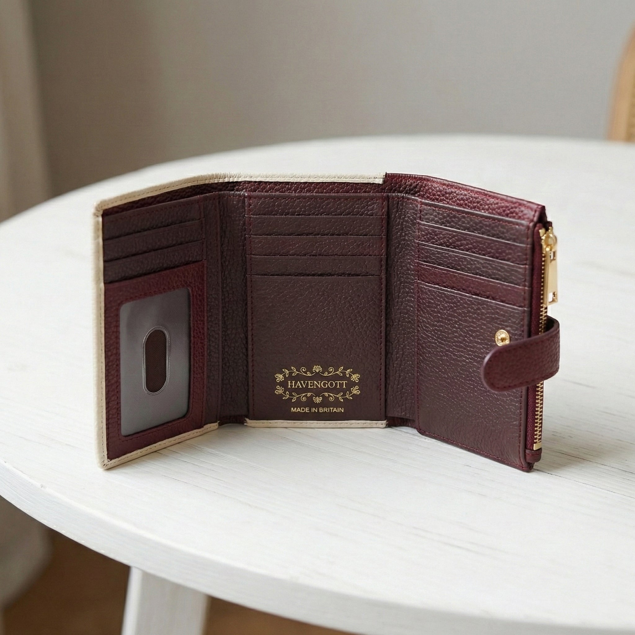 HAVENGOTT Heritage Tricolor Compact Wallet