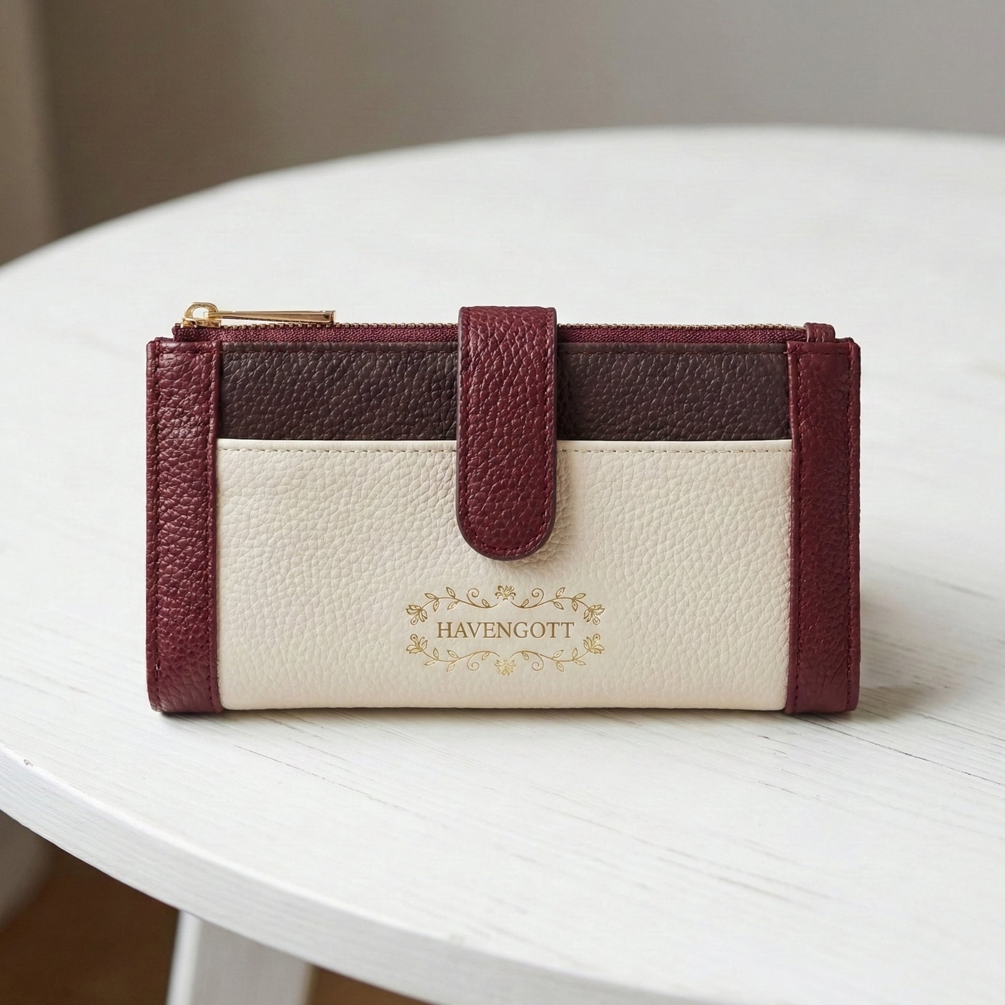 HAVENGOTT Heritage Tricolor Compact Wallet